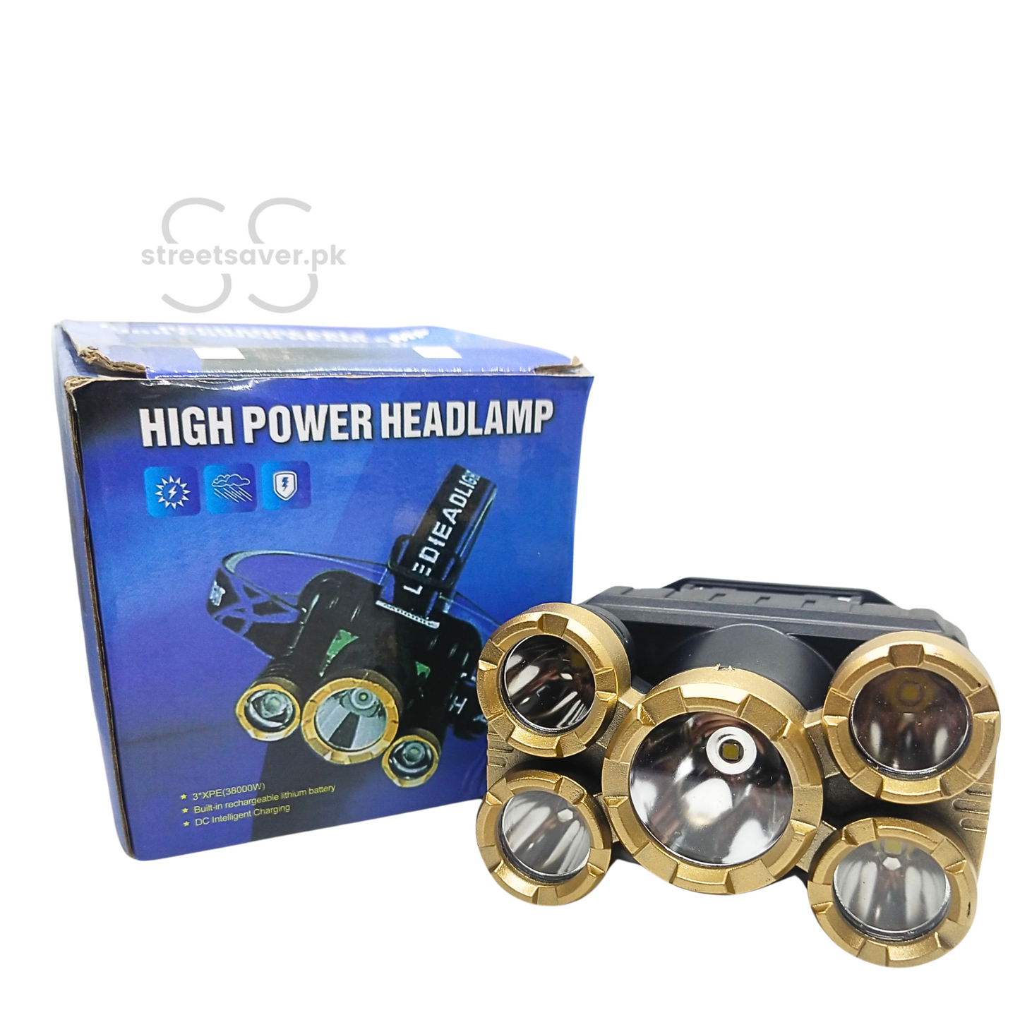 Rechargeable Flashlight with Five Lights