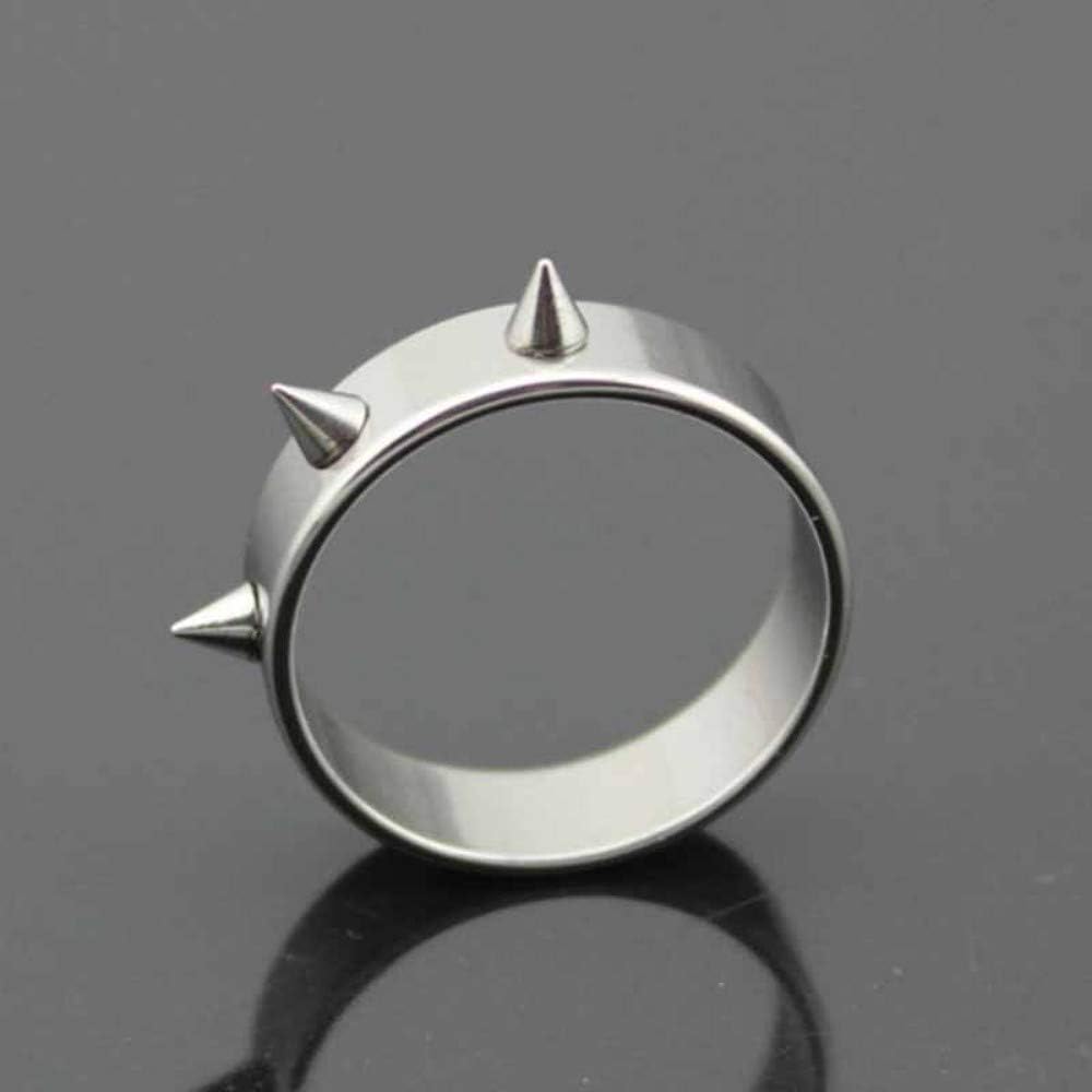 Stainless Steel Spike Defensive Ring