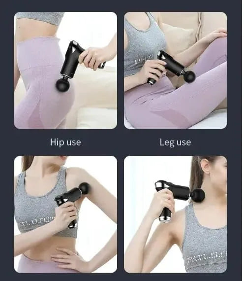 Compact Power Massager with 6 Interchangable heads CY-002