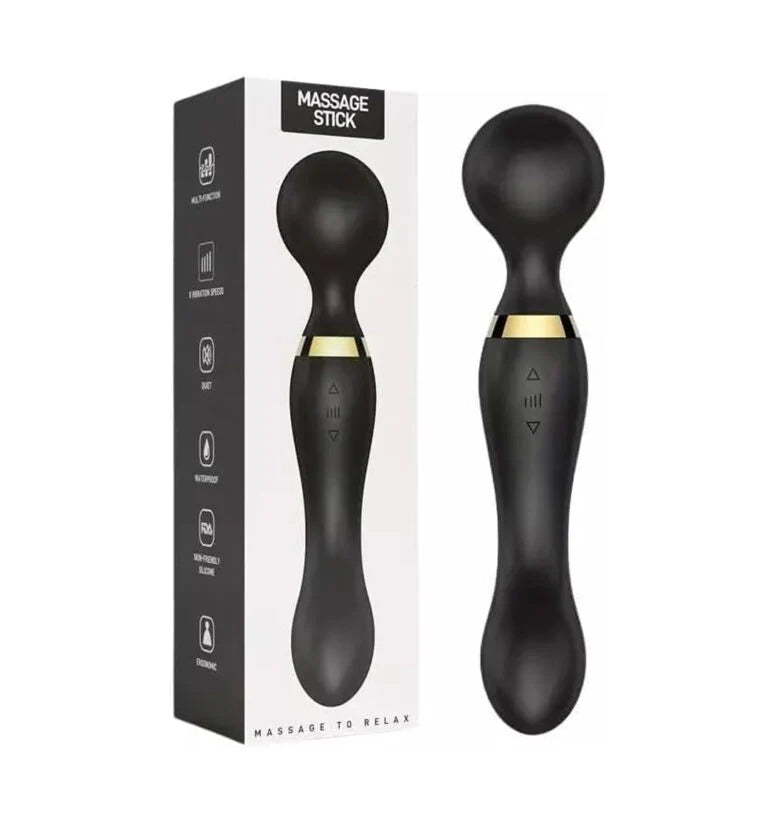 Double Ended 2 in 1 Wand Vibrat0r