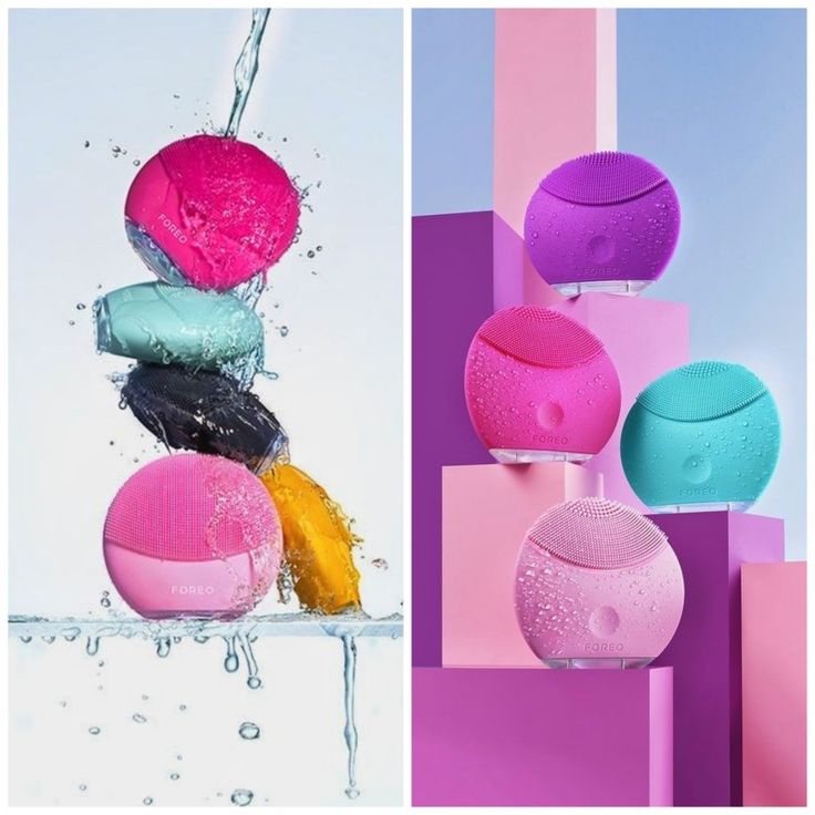 Vibration modes & Water Resistant Cleansing Face massager