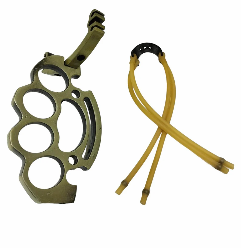 Metal Knuckle 2-in-1 Slingshot – ss