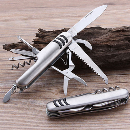 11 in 1 Stainless Steel Pocket Knife