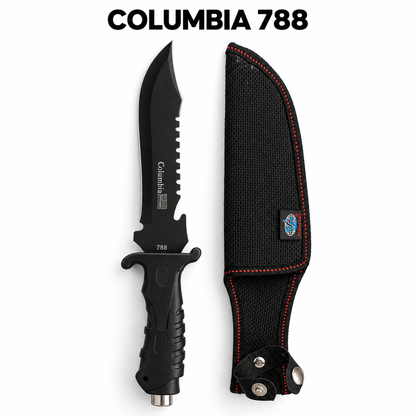 Columbia 788 Hunting Survival Knife with Sheath | StreetSaver.pk