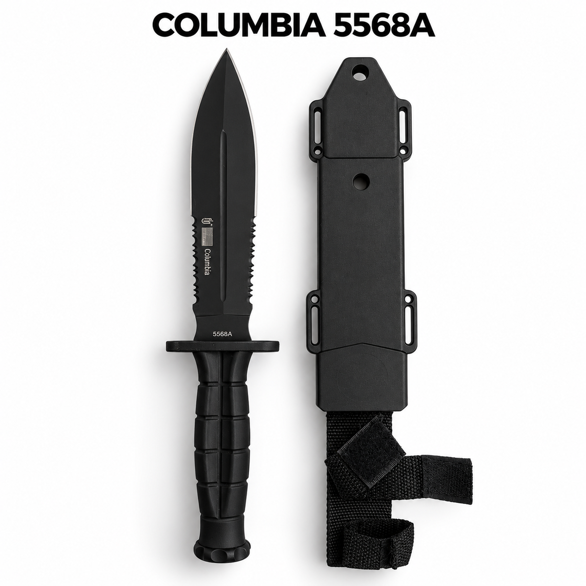 Columbia 5568A Survival Knife with Sheath | StreetSaver.pk