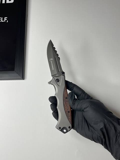 Browning 364B tactical knife open blade