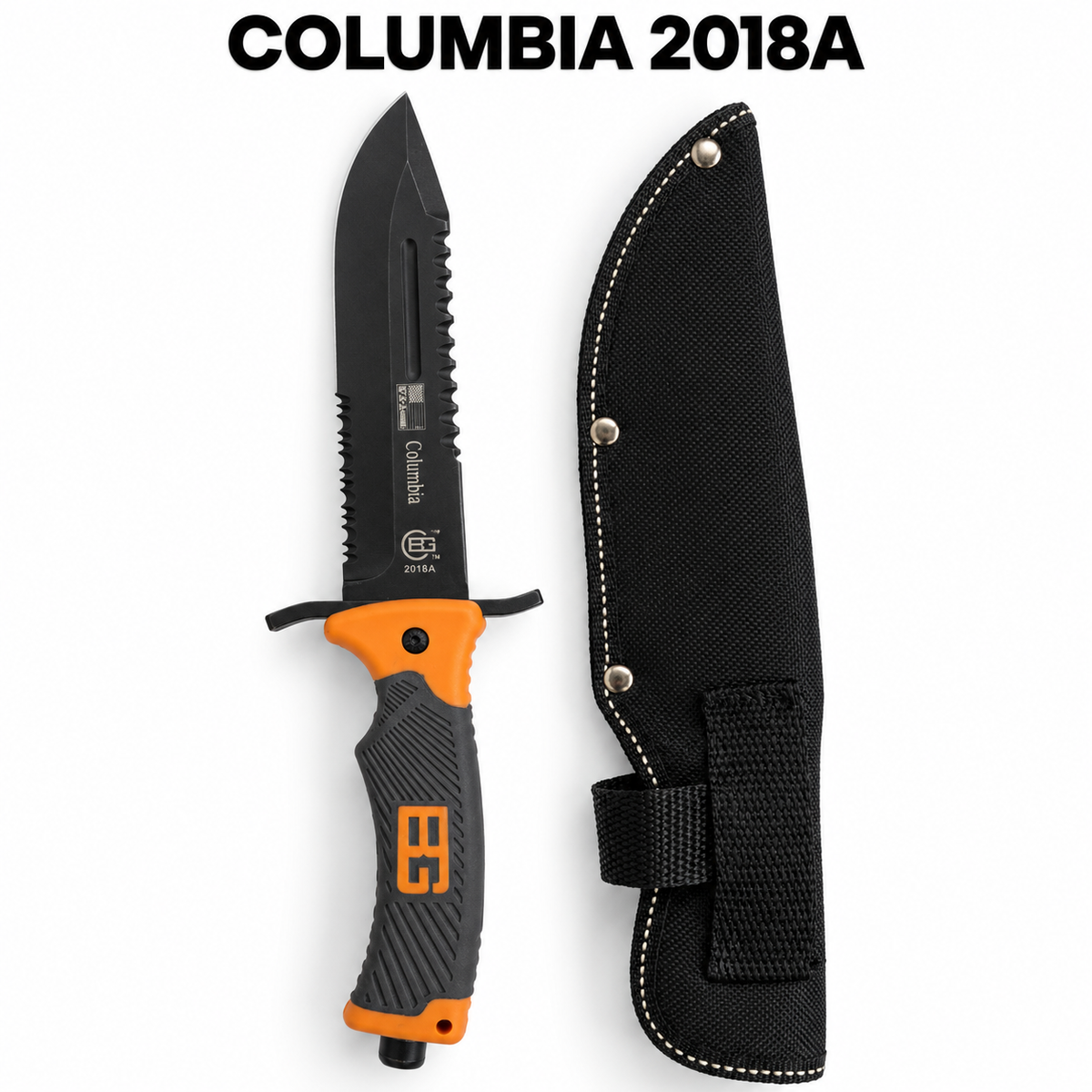 Columbia 2018A Survival Knife with Sheath | StreetSaver.pk