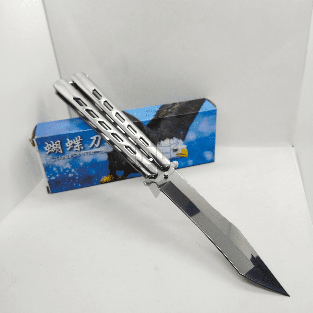 Elegant Butterfly Folding Knife