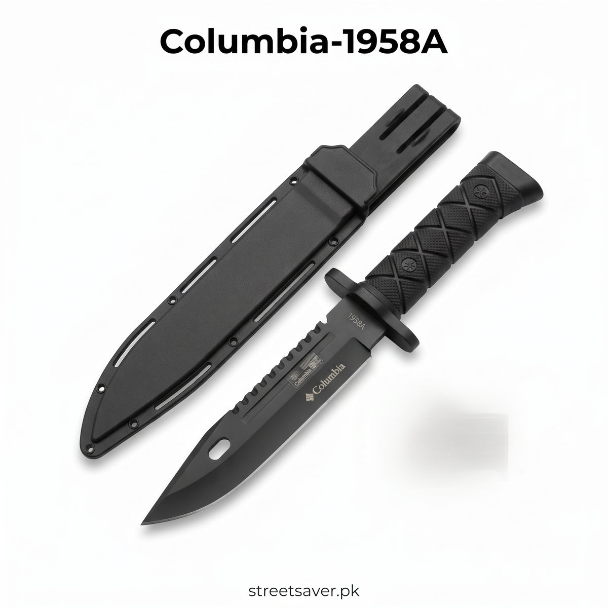 Columbian 1958A Survival Knife with Sheath | StreetSaver.pk