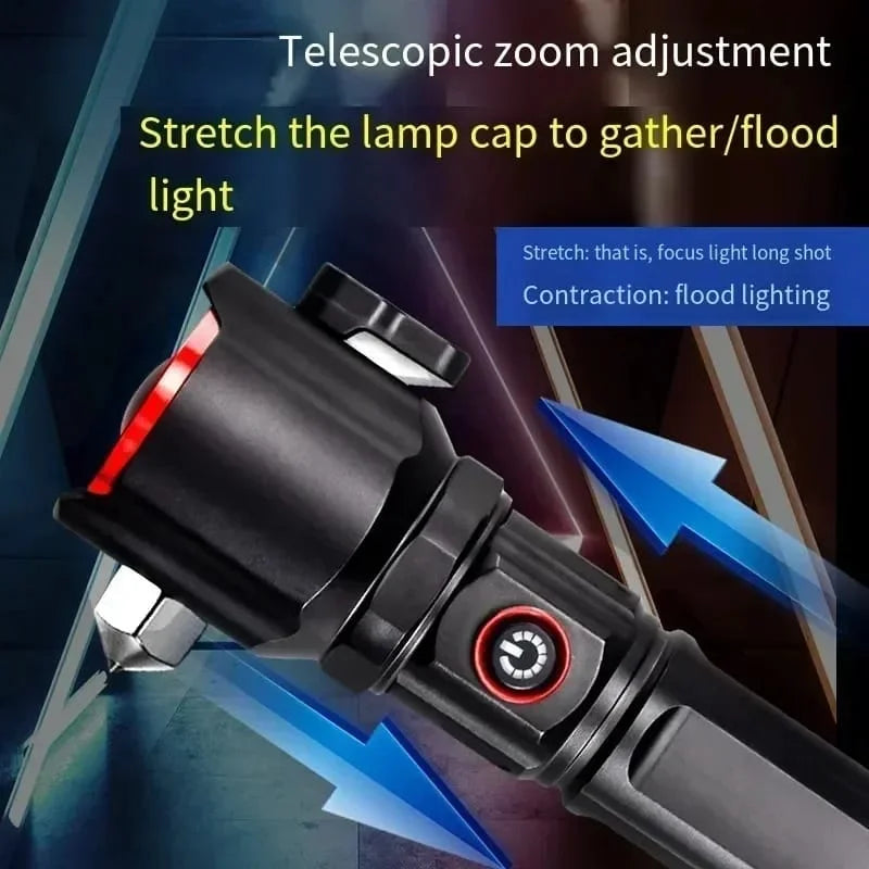 Most Powerful 4 in 1 Rechargeable Flashlight-ss – Street Saver