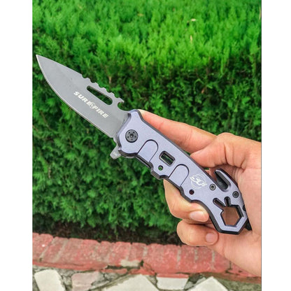 IronEdge Crank Folding Knife