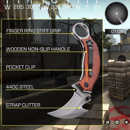 Karambit Folding Knife
