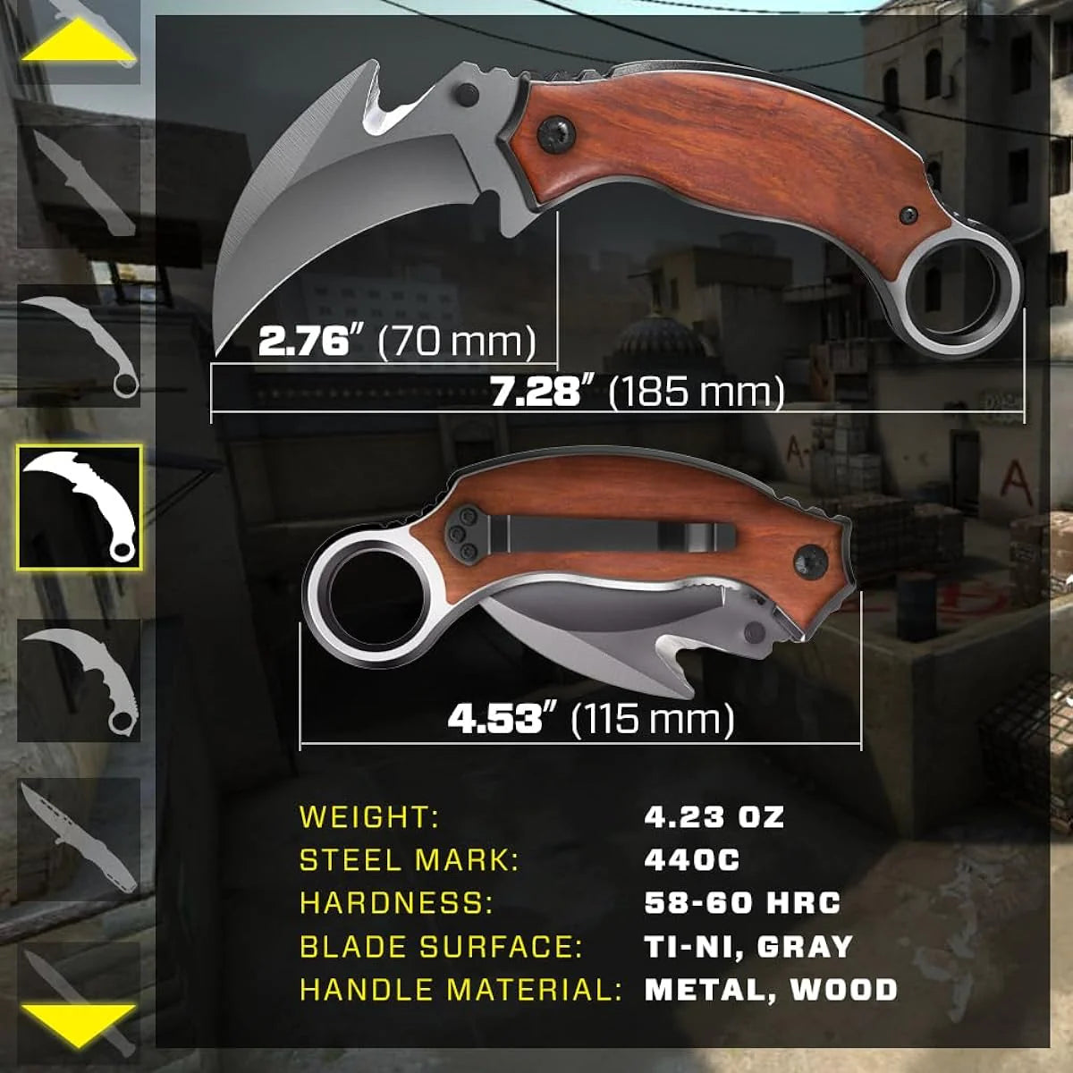 Karambit Folding Knife