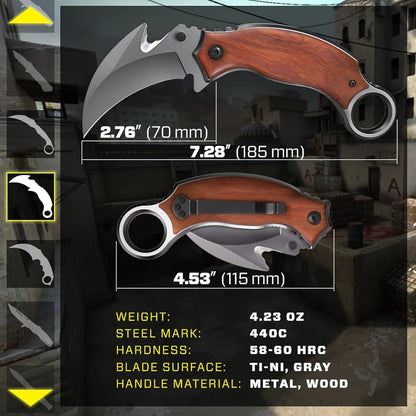 Karambit Folding Knife