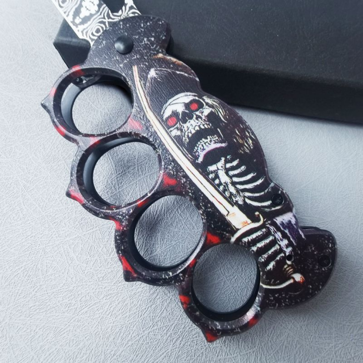 Knuckle Duster Folding Knife