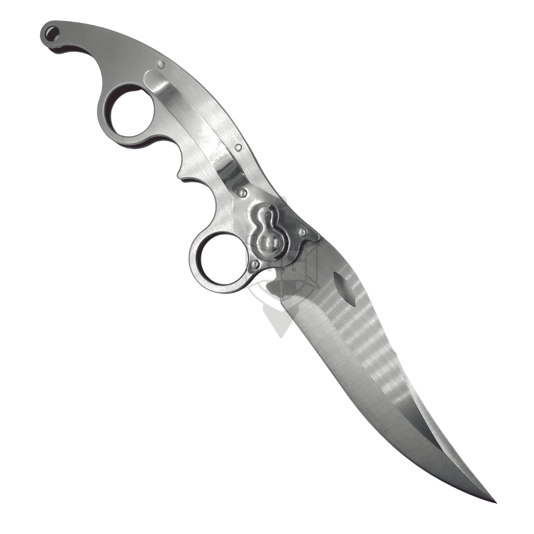 Vintage Button Folding Knife