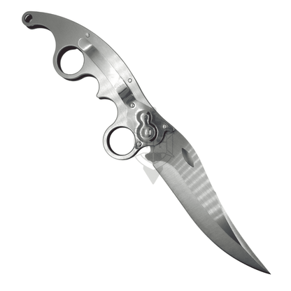 Vintage Button Folding Knife