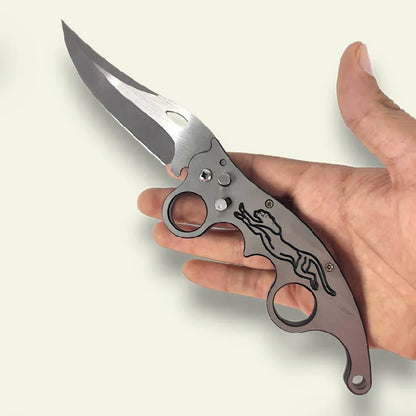 Vintage Style Button Knife