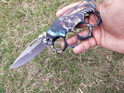 X71 Knuckle Duster Folding Knife