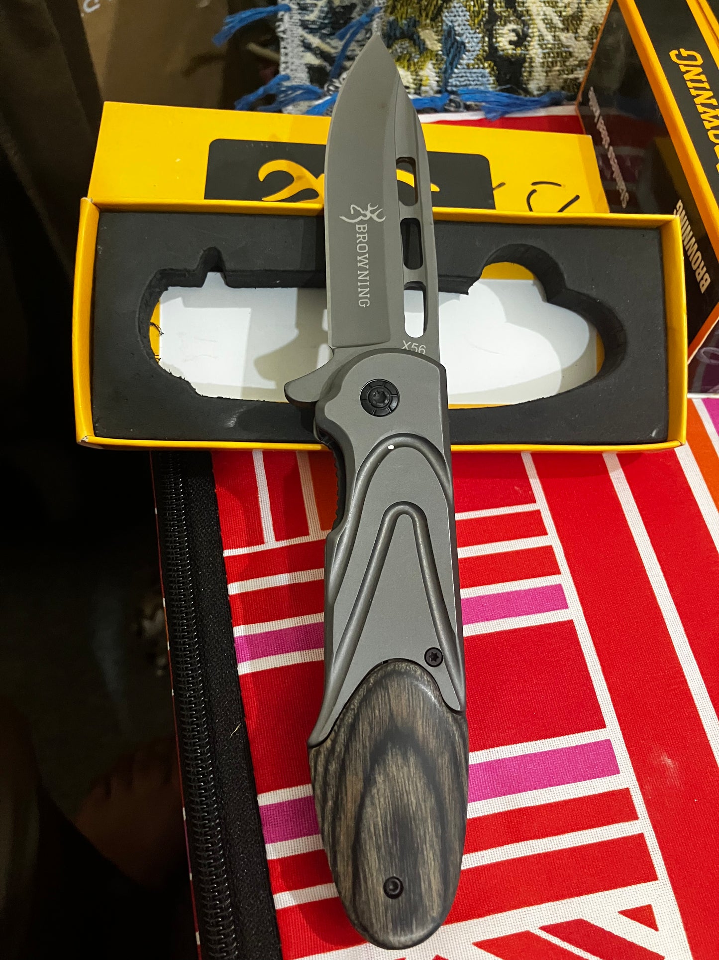 Browning X56 tactical foldable knife