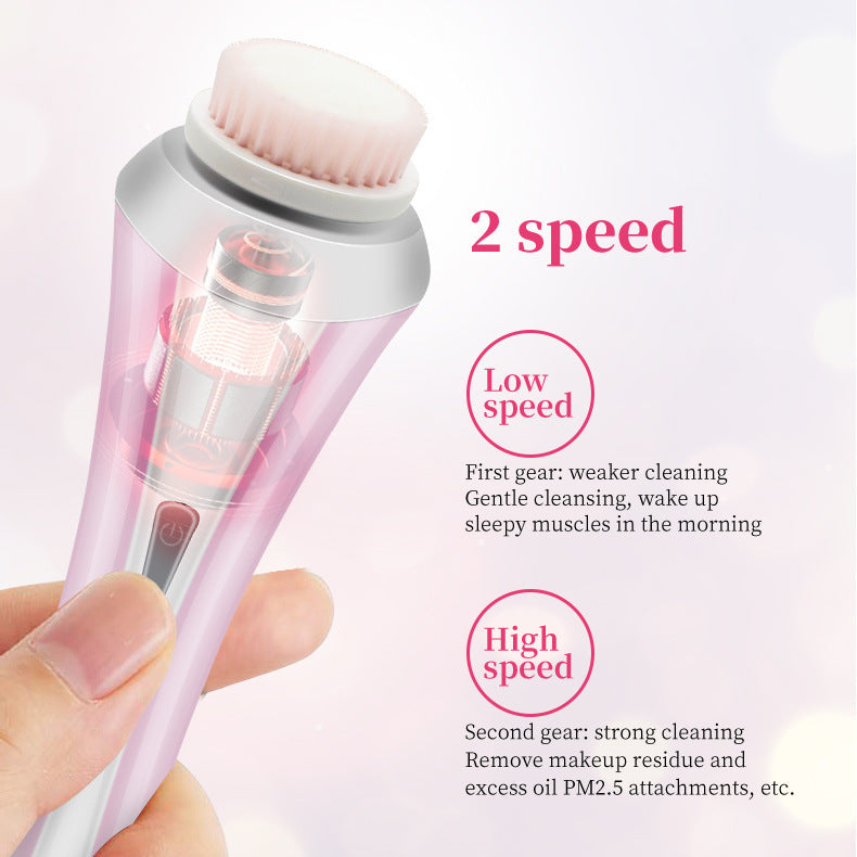 Electric facial cleansing brush Multifunction Facial Face Facial Cleansing Brush Spa Skin Care Massage Electric Facial Cleansing Brush Rechargeable