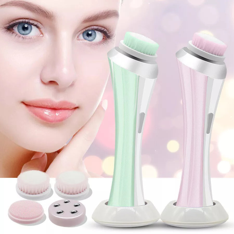 Electric facial cleansing brush Multifunction Facial Face Facial Cleansing Brush Spa Skin Care Massage Electric Facial Cleansing Brush Rechargeable