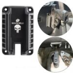 CAR MAGNETIC HANDGUN MOUNT WITH AUTO LOADER